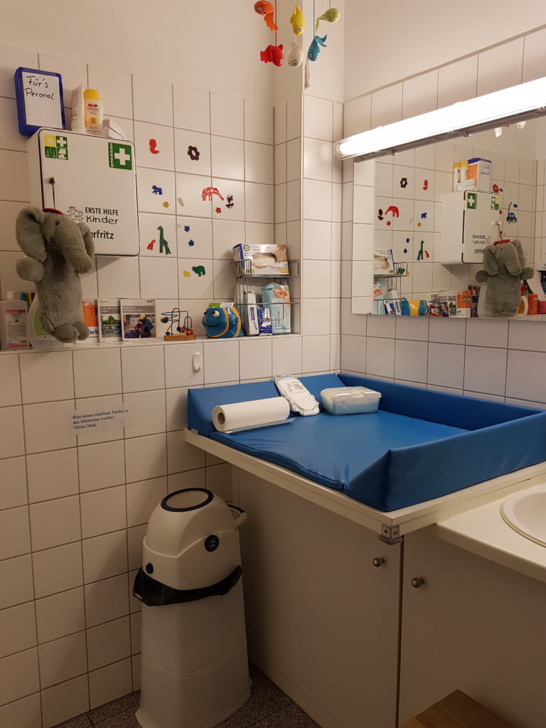 Wickelraum | Kindergruppe HAIDI e.V.