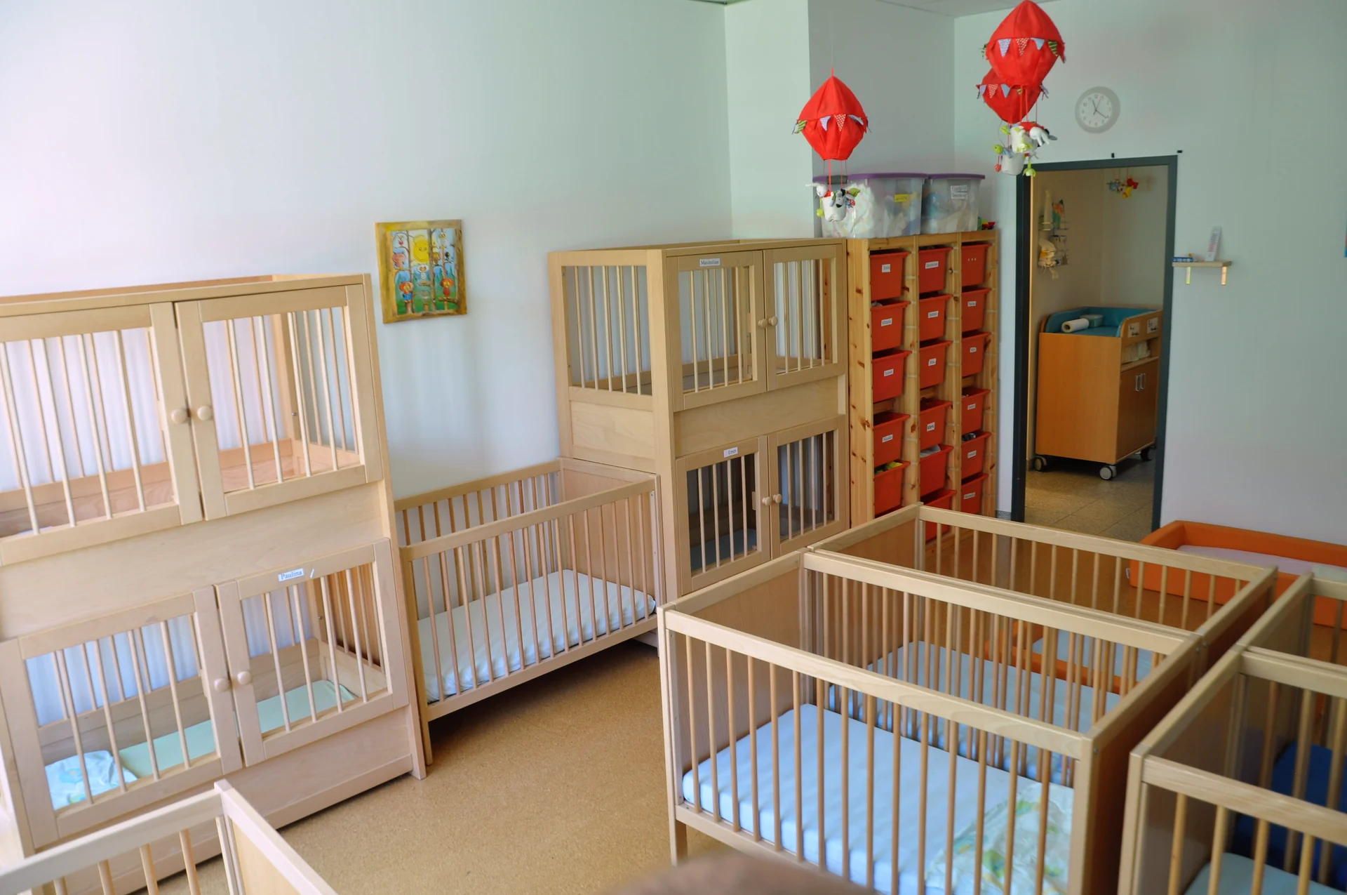 Ruhige Schlafplätze für die Kinder