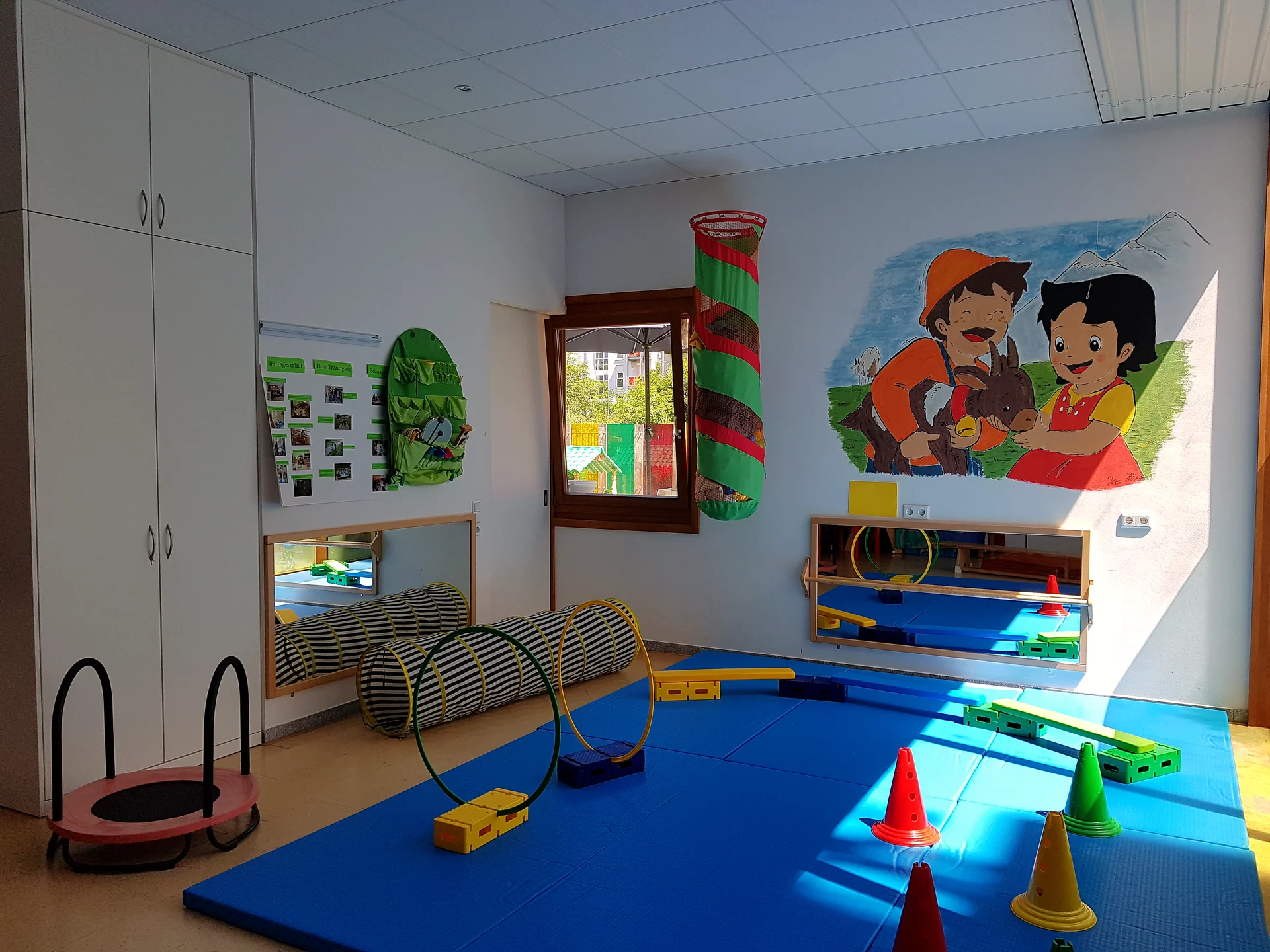 Turn- und Bewegungsraum der Kindergruppe HAIDI